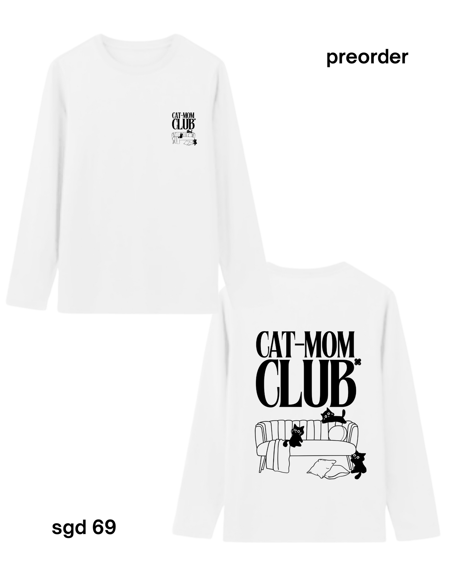 “Cat-Mom Club” Tee