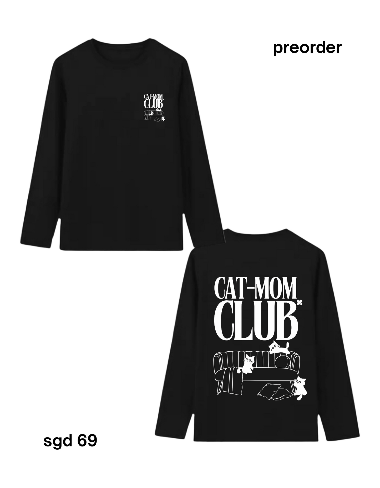 “Cat-Mom Club” Tee